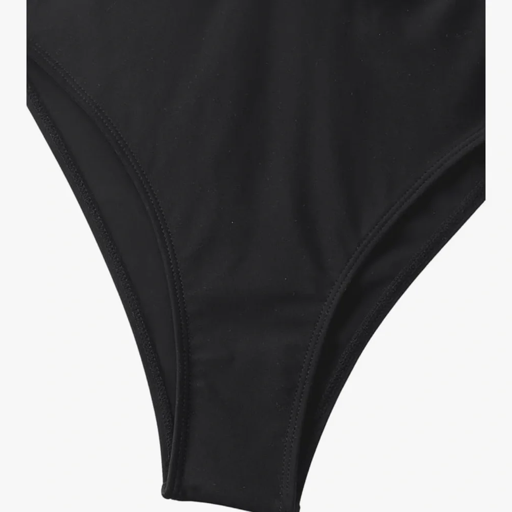 Elegant Black and Gold Women's Swimsuit Med New - Picture 4 of 6